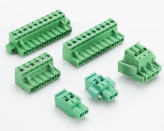 <p>5.08mm间距，可插拔接线端子，PCB欧亿在线(中国)器用于欧亿在线(中国)电线和印刷电路板，用于信号，数据和电力传输。</p>
